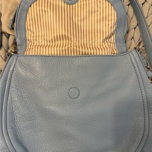 Kate Spade Sky Blue Leather Shoulder Bag